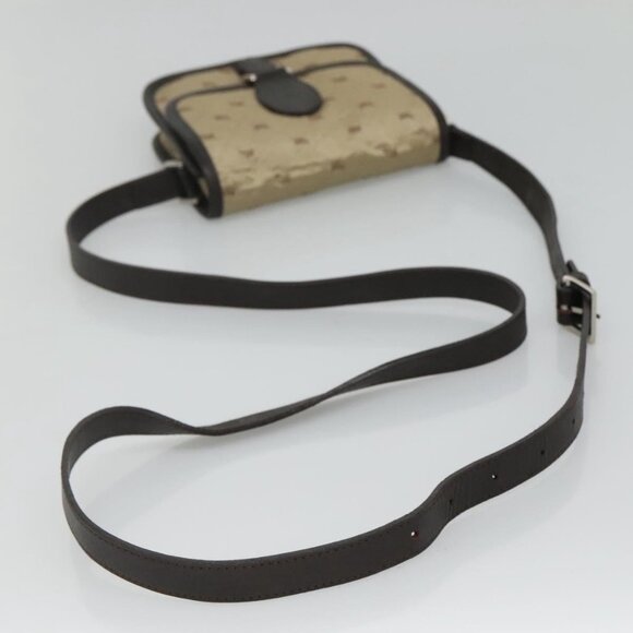 BURBERRY Blue Label Shoulder Bag Nylon Beige - Picture 7 of 14